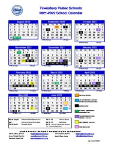 Peabody Academic Calendar 2022 2021-2022 School Calendar - Dewing Elementary