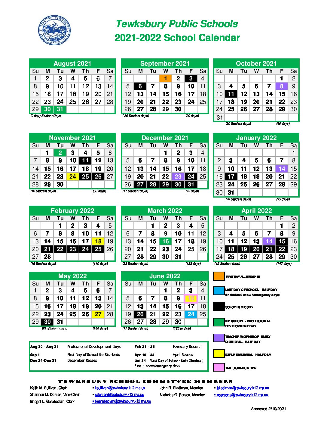 20212022 SCH CALENDAR v2 Dewing Elementary