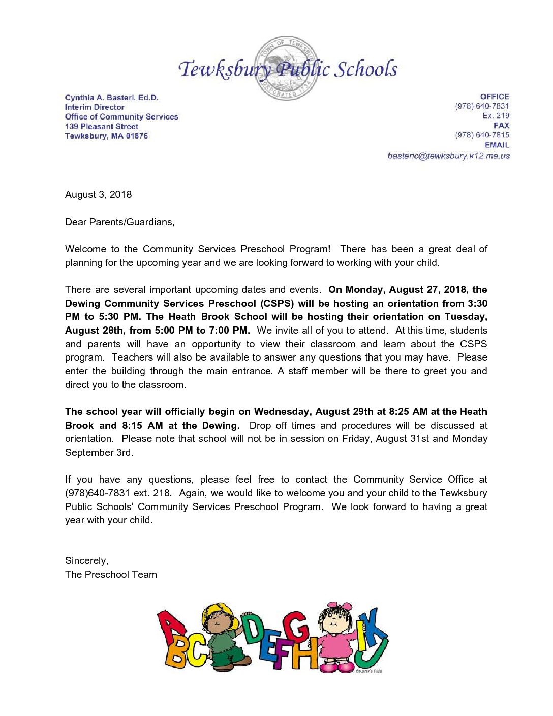 Letter For Community Service Hours from www.tewksbury.k12.ma.us